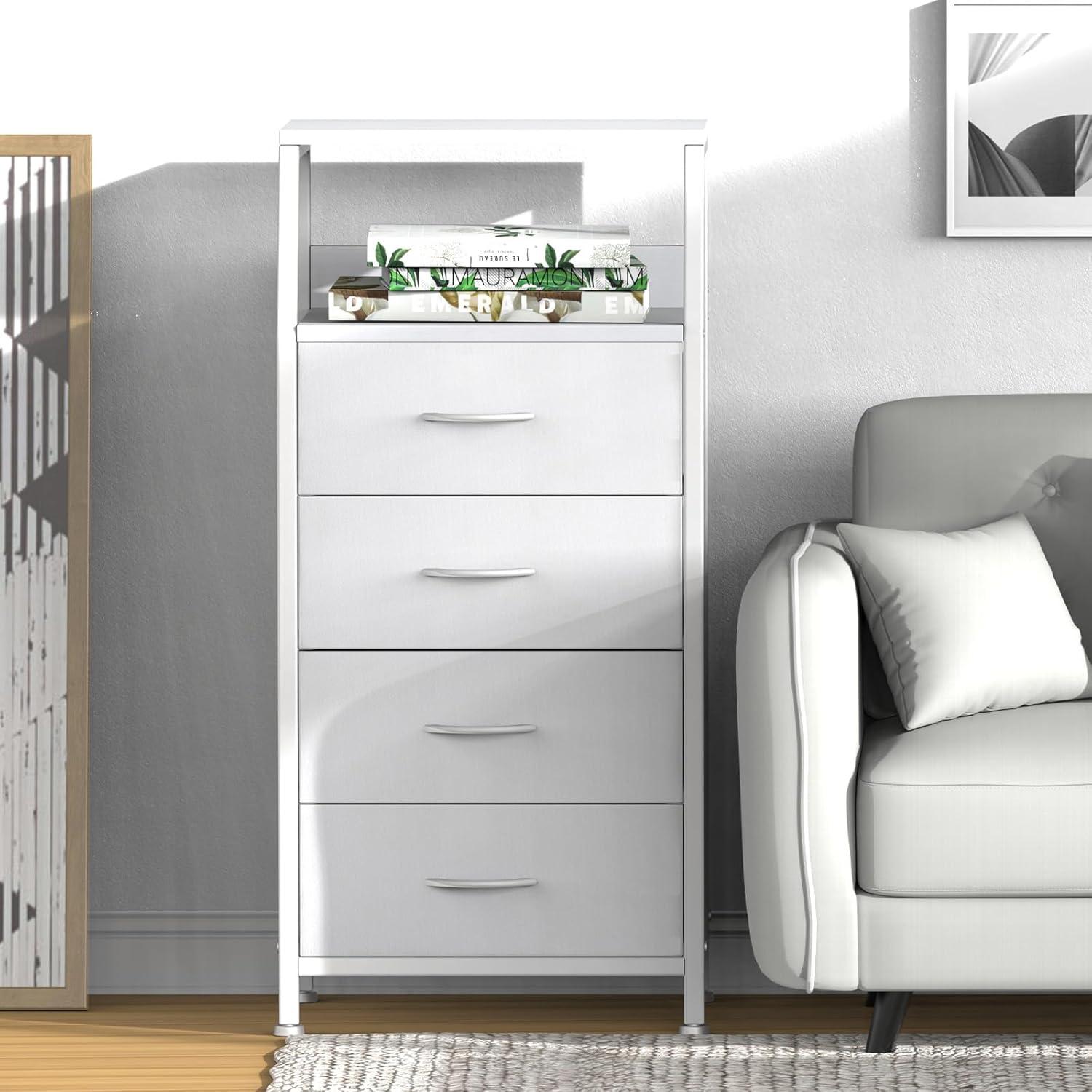 Our Honest⁤ Take: Sturdy & Spacious 4-Drawer White Dresser Review