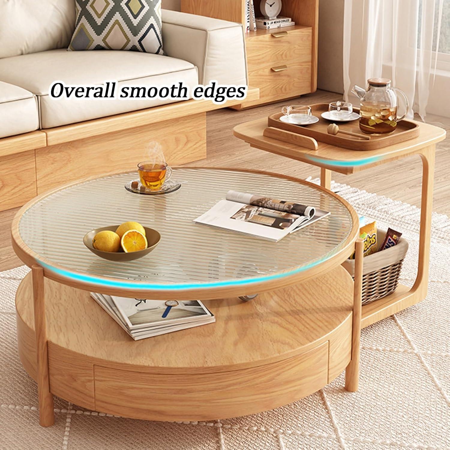 Discovering Our Perfect Natural Coffee‌ Table Set: Stylish &⁤ Smart Storage