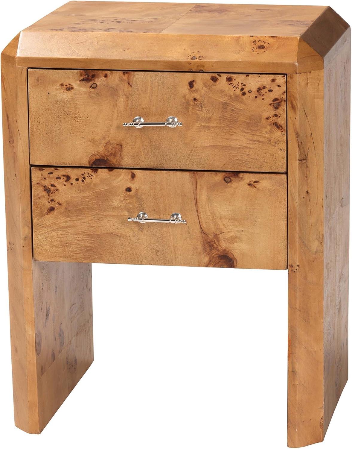 Why we Love the Bali & Pari Nebu Mappa Burl Nightstand