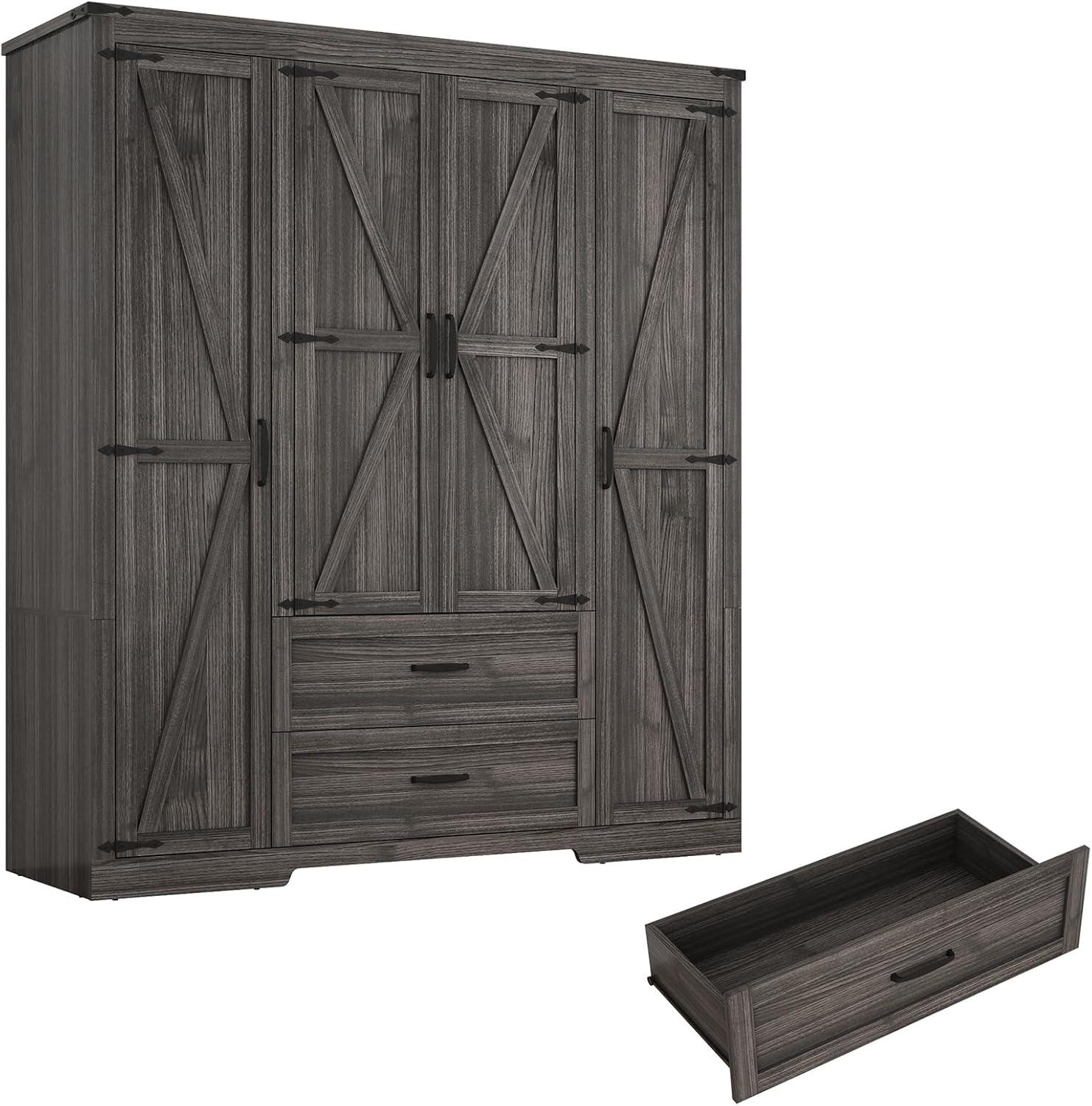 Our Honest Take on the 4-Door Farmhouse Armoire: Looks & Lessons