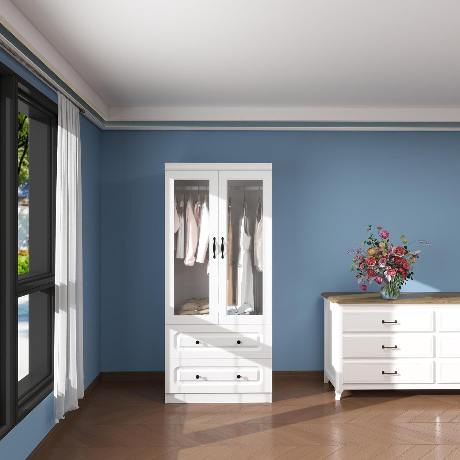 Our honest Take: Stylish & Space-Saving white Armoire Review