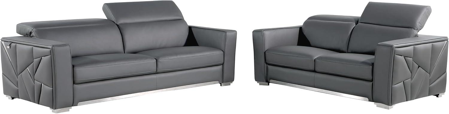 Our Take on ⁤BlackJack Furniture's Sleek Italian Leather 2-Piece ‍Set
