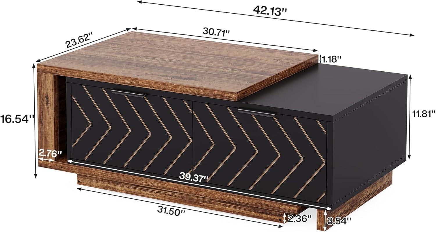 how We Loved ‍the tribesigns Extendable coffee Table's​ Style & Storage