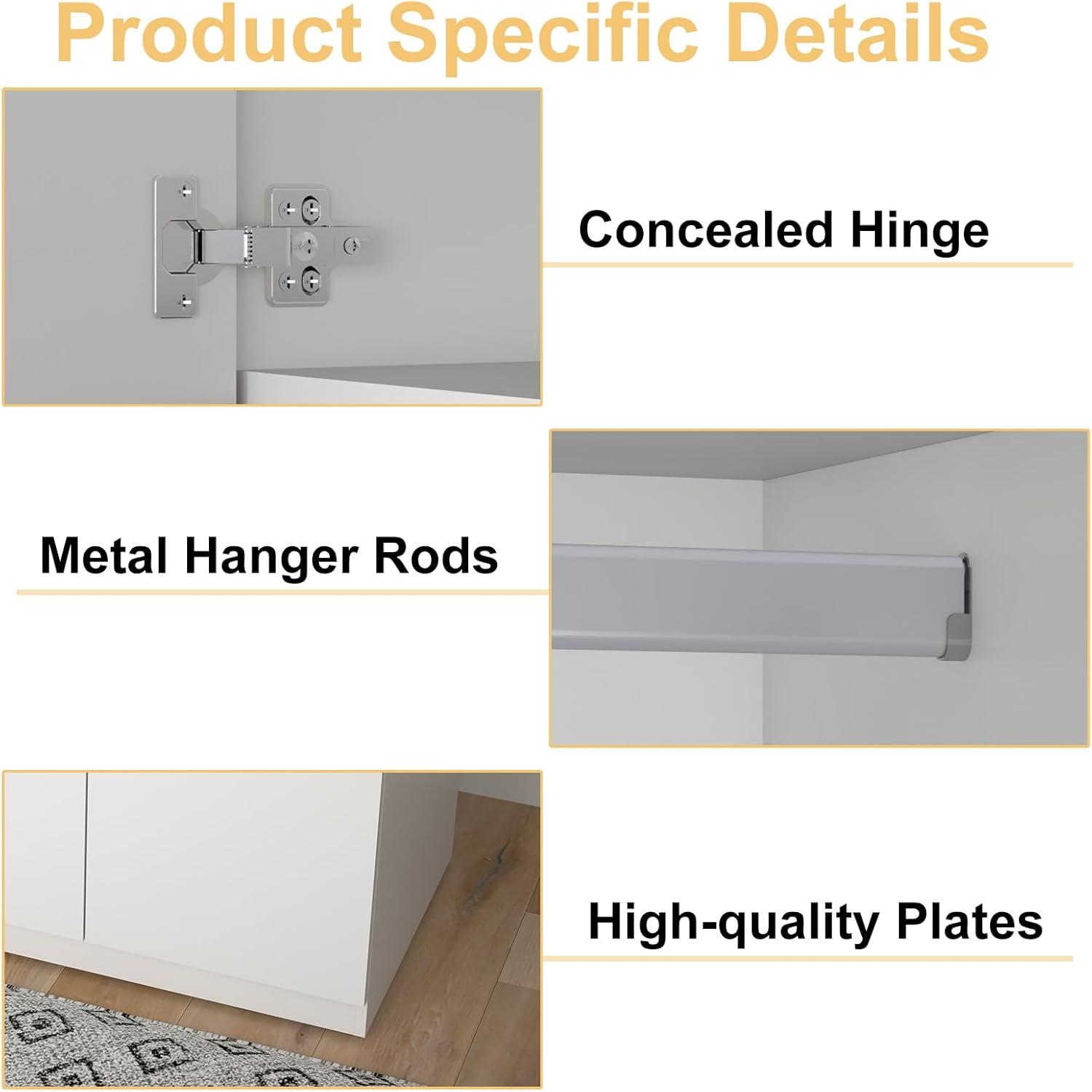 How We Organized Our Space‍ with Wakefit's Sleek 4-Door Wardrobe