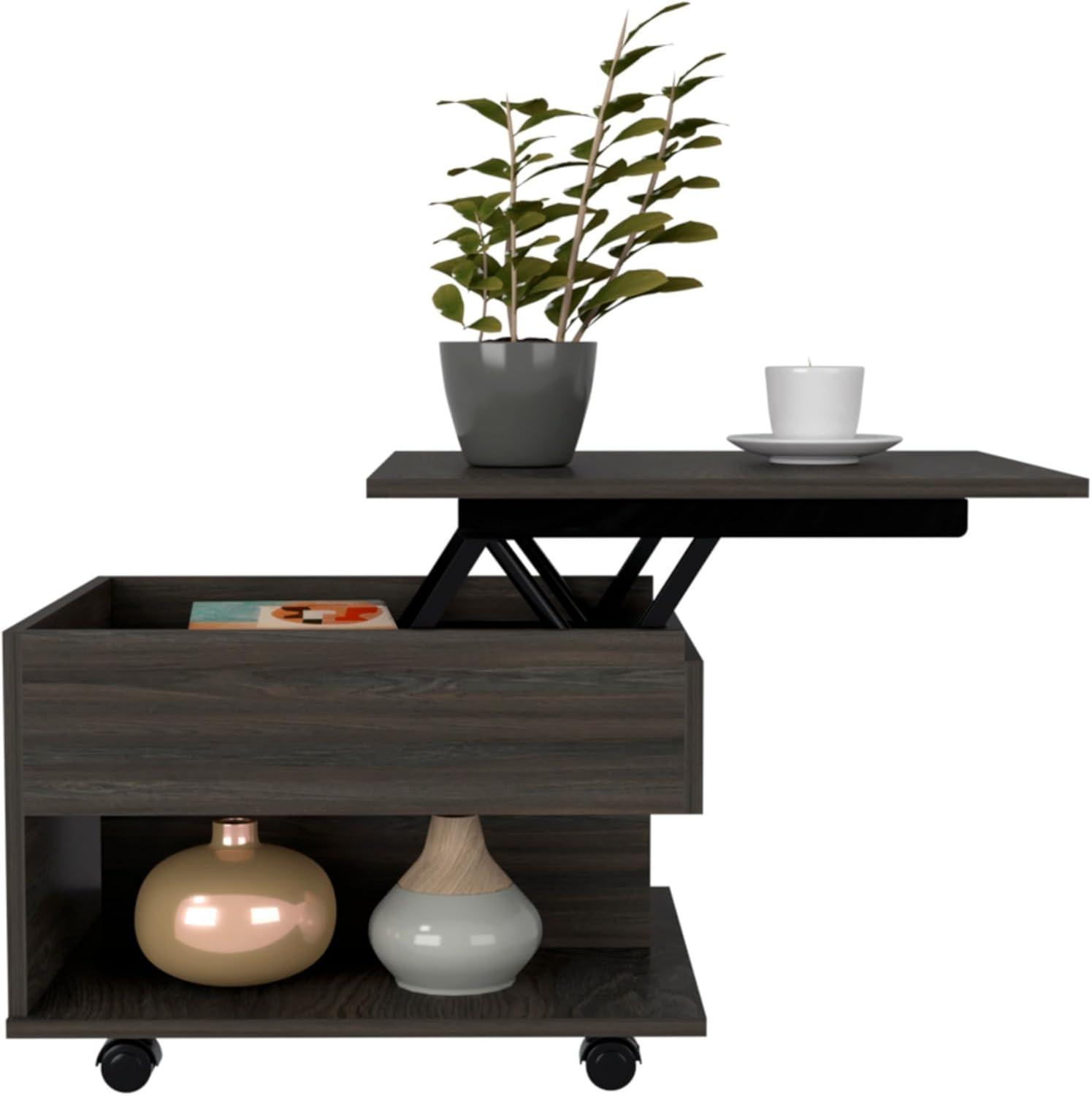 Our Take on the lift Top Coffee ‌Table with Smart storage & Casters