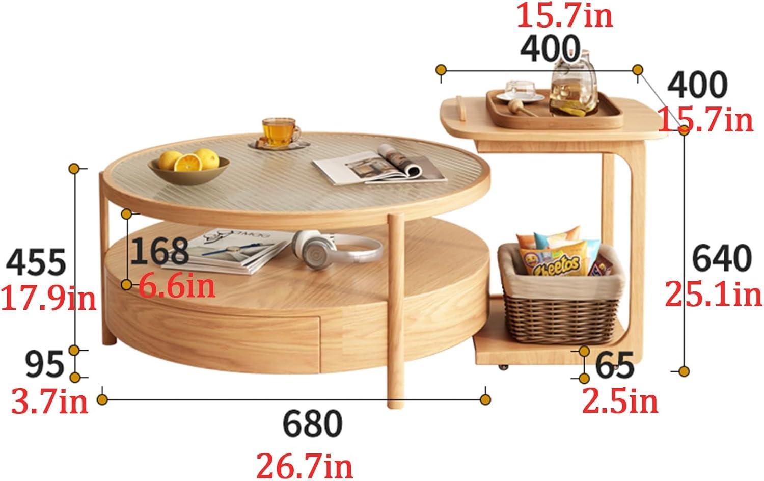 Discovering Our Perfect Natural Coffee Table ⁤Set: ⁢Stylish & Smart Storage