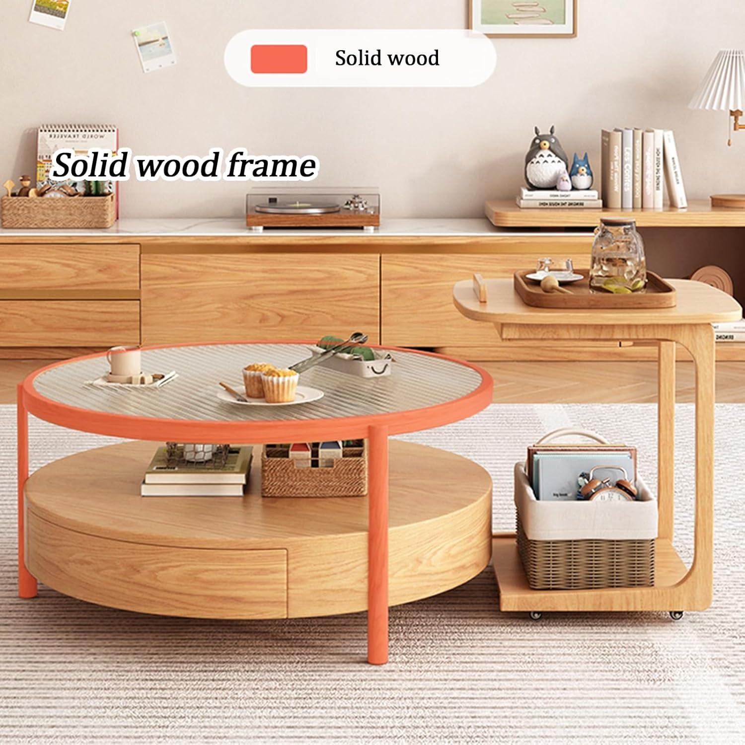 Discovering ​Our Perfect Natural Coffee Table Set: Stylish & Smart Storage