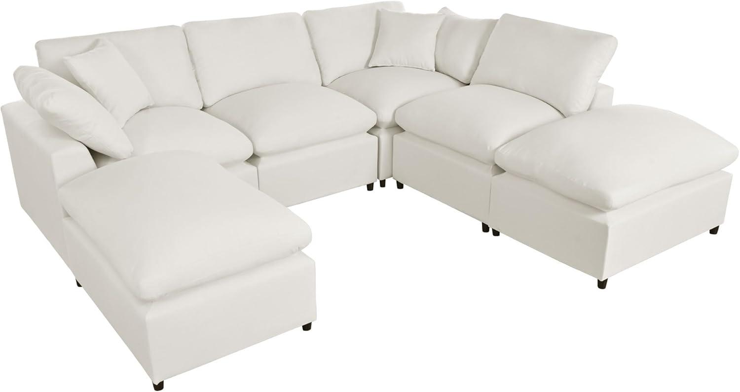 How We Made ‌Our ⁢Space Cozy with Evedy's Modular U-Shape Sofa