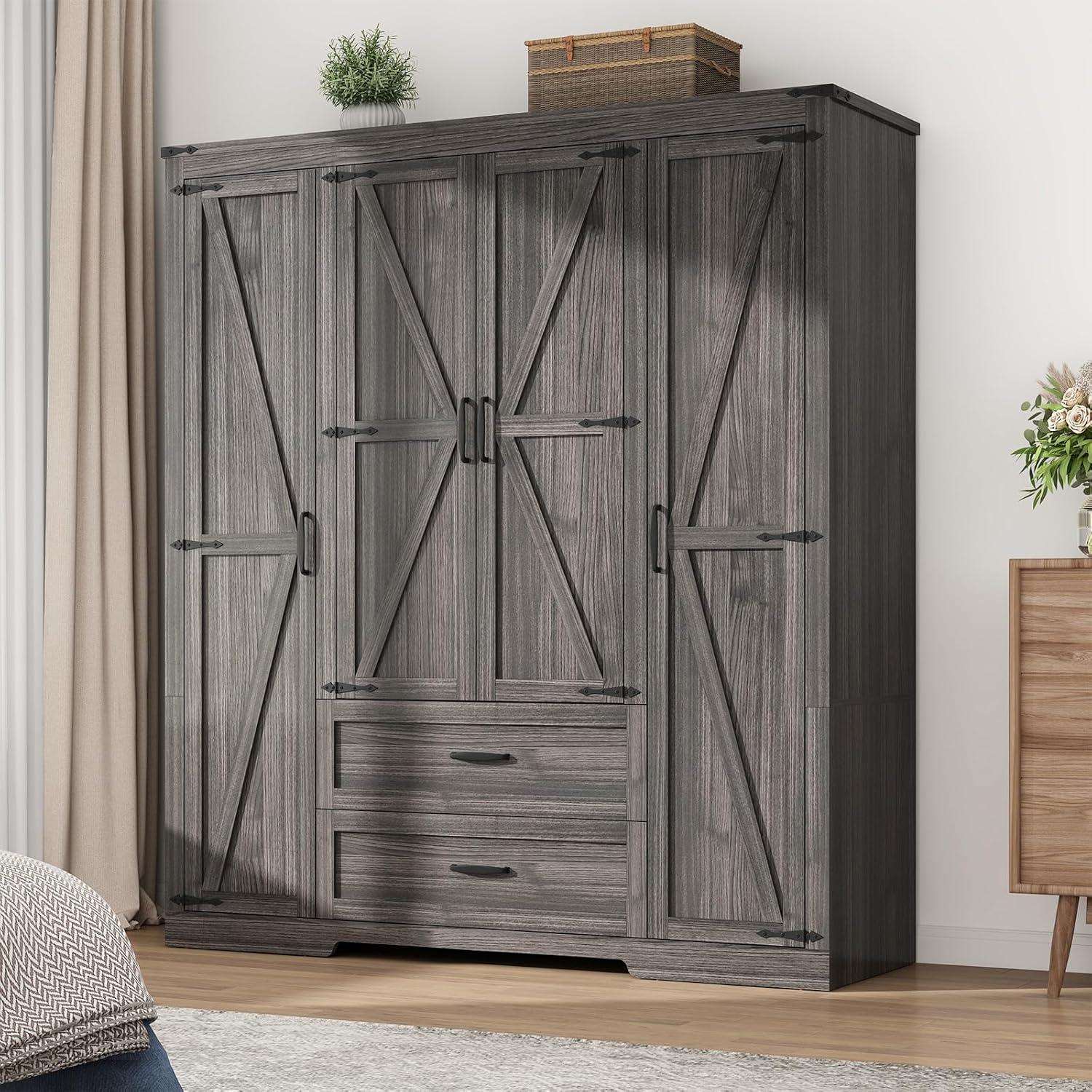 Our Honest Take on the 4-Door Farmhouse Armoire: Looks & Lessons