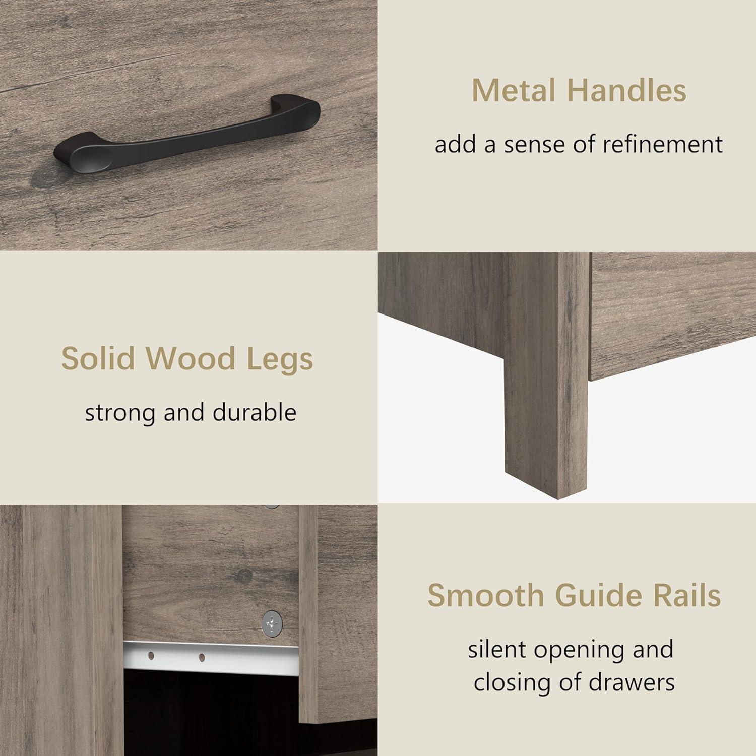 Why We Love Our Rustic Farmhouse Nightstand Set: Practical & Stylish