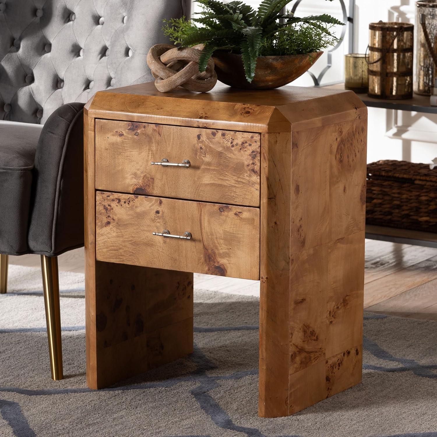 Why We Love the Bali & Pari Nebu Mappa⁣ Burl nightstand