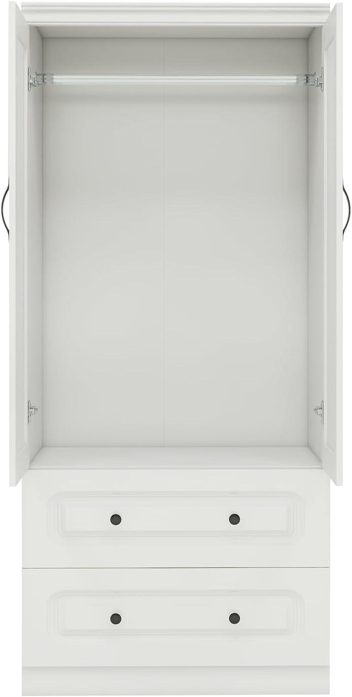 How We Transformed Our Space with GraceGrove's Chic White Wardrobe