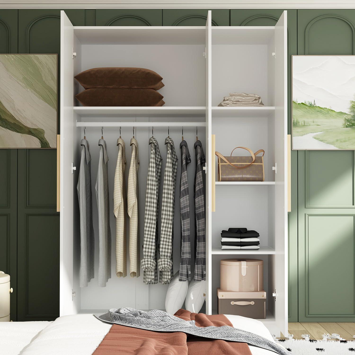 Our Honest Take on the AIEGLE 3-Door Wardrobe: Space & Style
