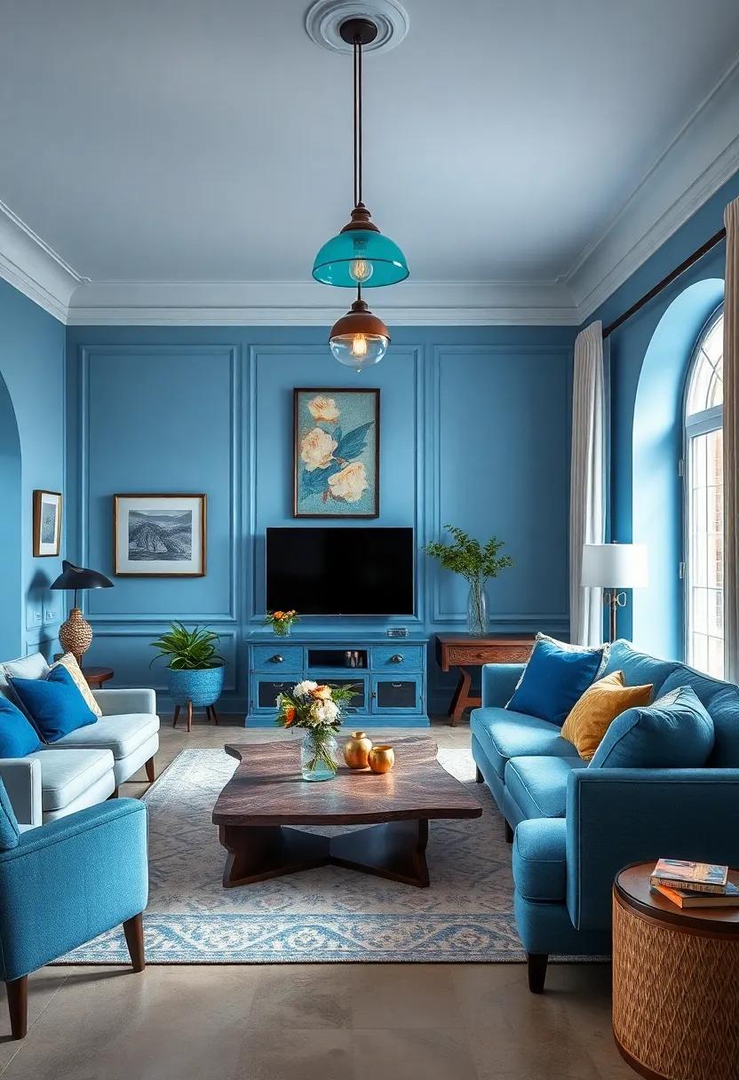 Choose classic blue and white porcelain vases and accessories as timeless statement pieces