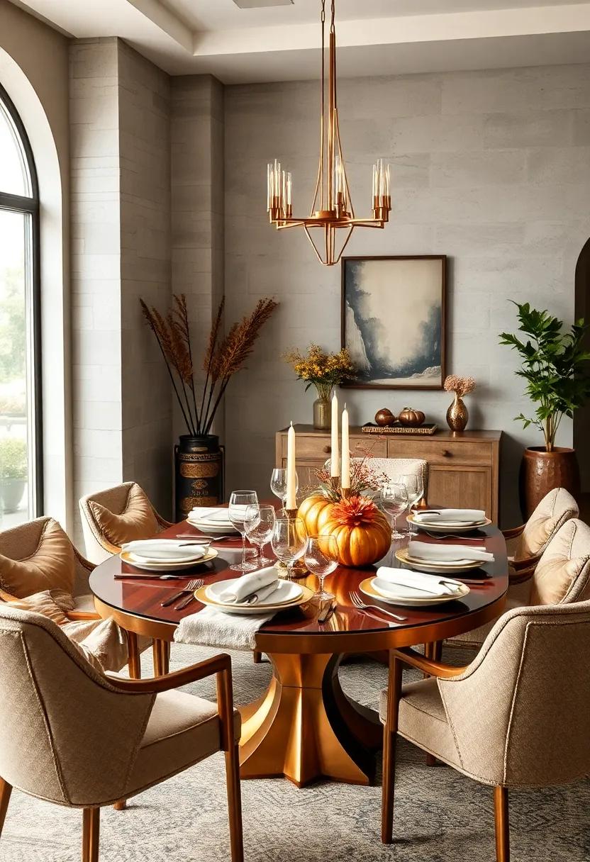 Elegant Metallic Mix of Copper, Bronze, and Silver Elements