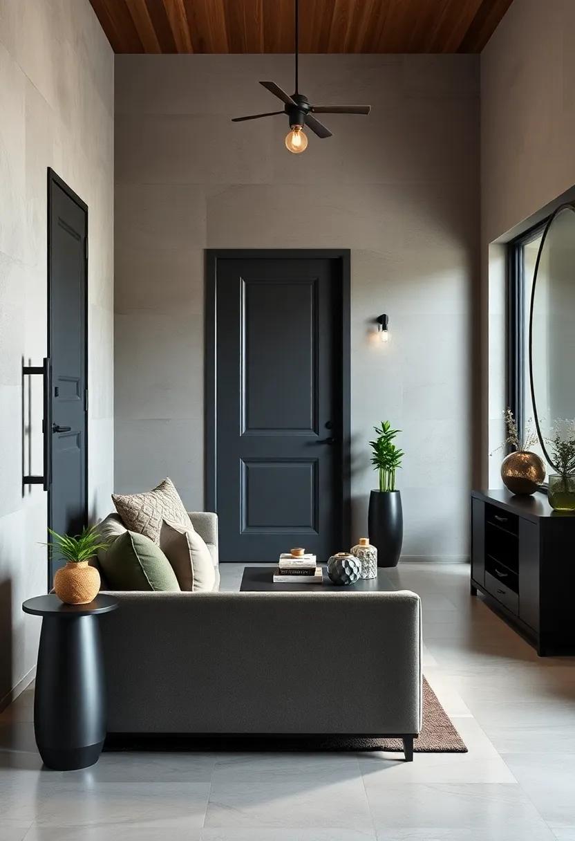 Matte Black hardware: Select door handles, hooks,⁢ and fixtures in matte black to add a chic, modern ⁢edge