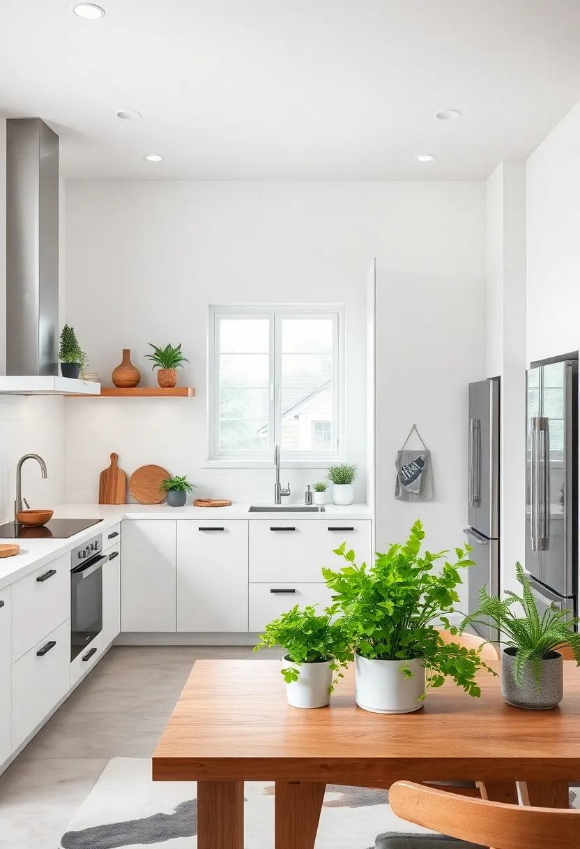 Add Greenery with ⁢Potted Herbs to ​Bring Life and Color