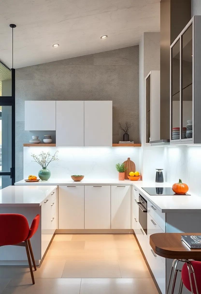 Install under-cabinet Lighting ⁣to Highlight White Countertops