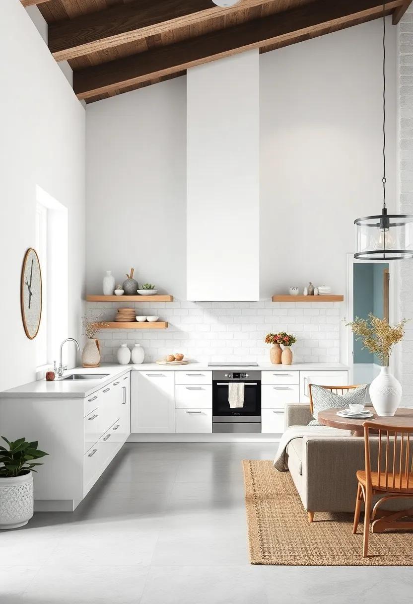 Layer​ Different Shades of White in Textiles and ⁣Accessories for Depth