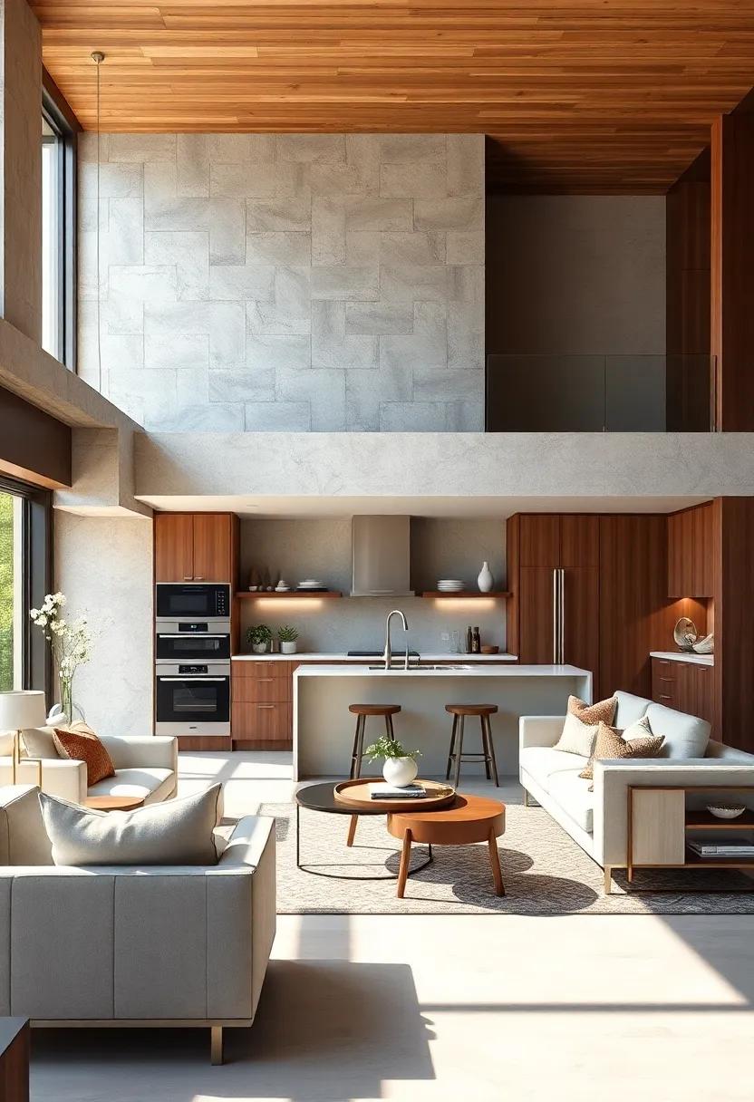 Integrated Ventilation Hoods: Choose sleek, low-profile vent hoods that complement the modern living space