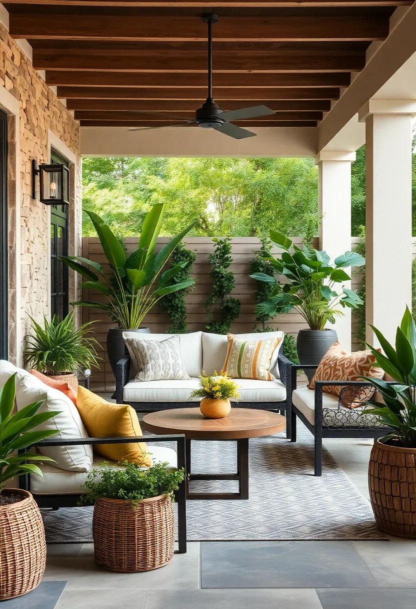 Seasonal ‌Switch-Up: Change pillow covers seasonally to keep your patio decor fresh and aligned with the weather