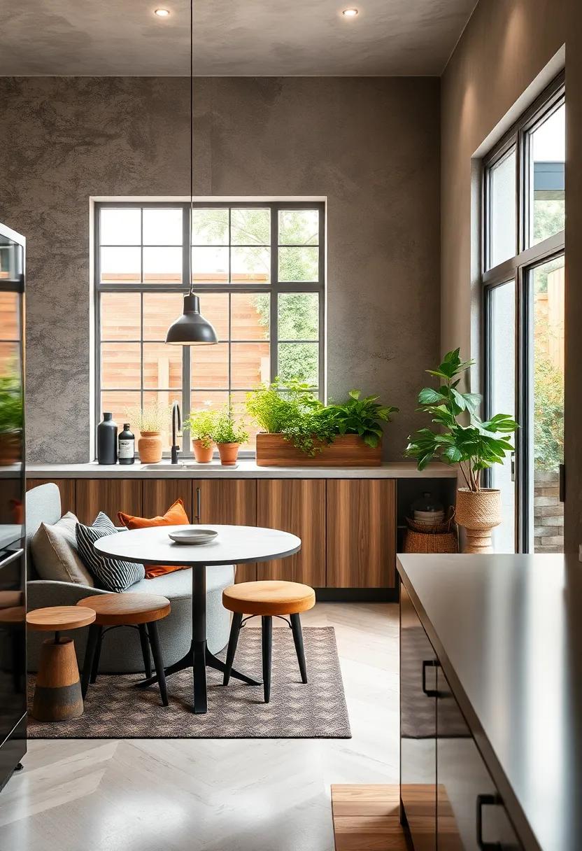 Add​ a⁣ small ‌herb garden window box to bring greenery and freshness⁣ without⁤ sacrificing space