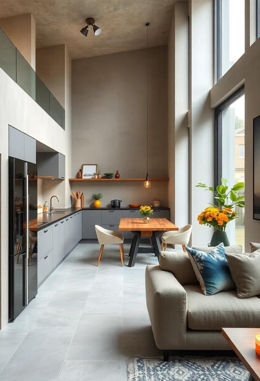 Incorporate a drop-leaf table‍ that can expand⁤ dining space ‌when guests arrive and fold ⁤away after