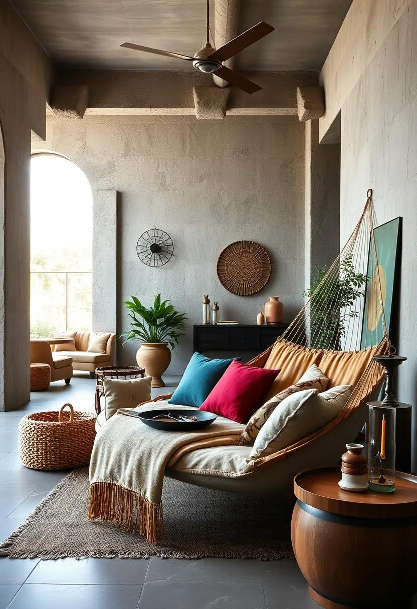 Argentine gaucho-style leather hammock ​with‍ rustic charm and⁤ sturdy construction