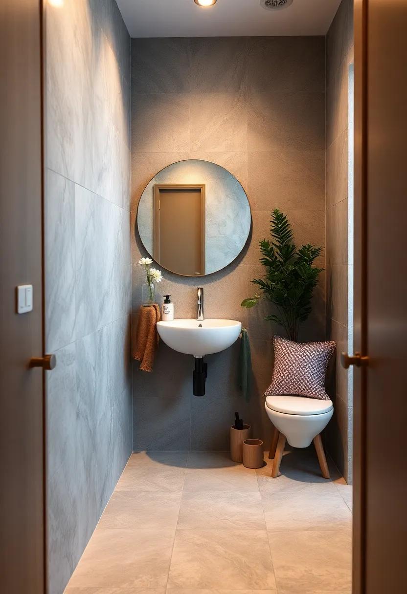 Install a wall-mounted sink to​ free up floor space⁣ and ⁣create a sleek, modern ⁤look