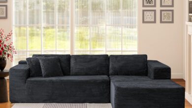 106 Cloud Sectional Couch Plush Comfort Meets Easy Elegance