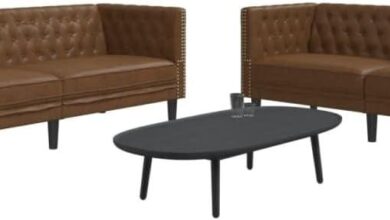 Our Honest Take on the Stylish Brown Chesterfield Sofa Set