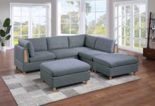 Our Take on the 6pc Steel Dorris Modular Sectional Set