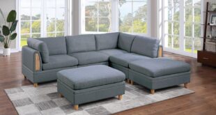 Our Take on the 6pc Steel Dorris Modular Sectional Set