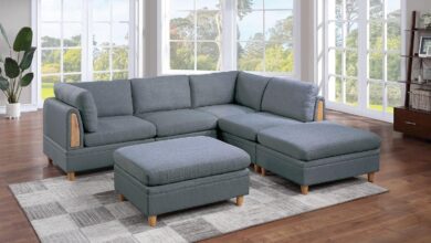 Our Take on the 6pc Steel Dorris Modular Sectional Set