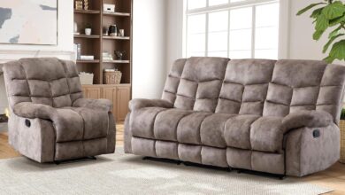 Our Honest Take on the EBELLO Recliner Couch Set’s Comfort and Style