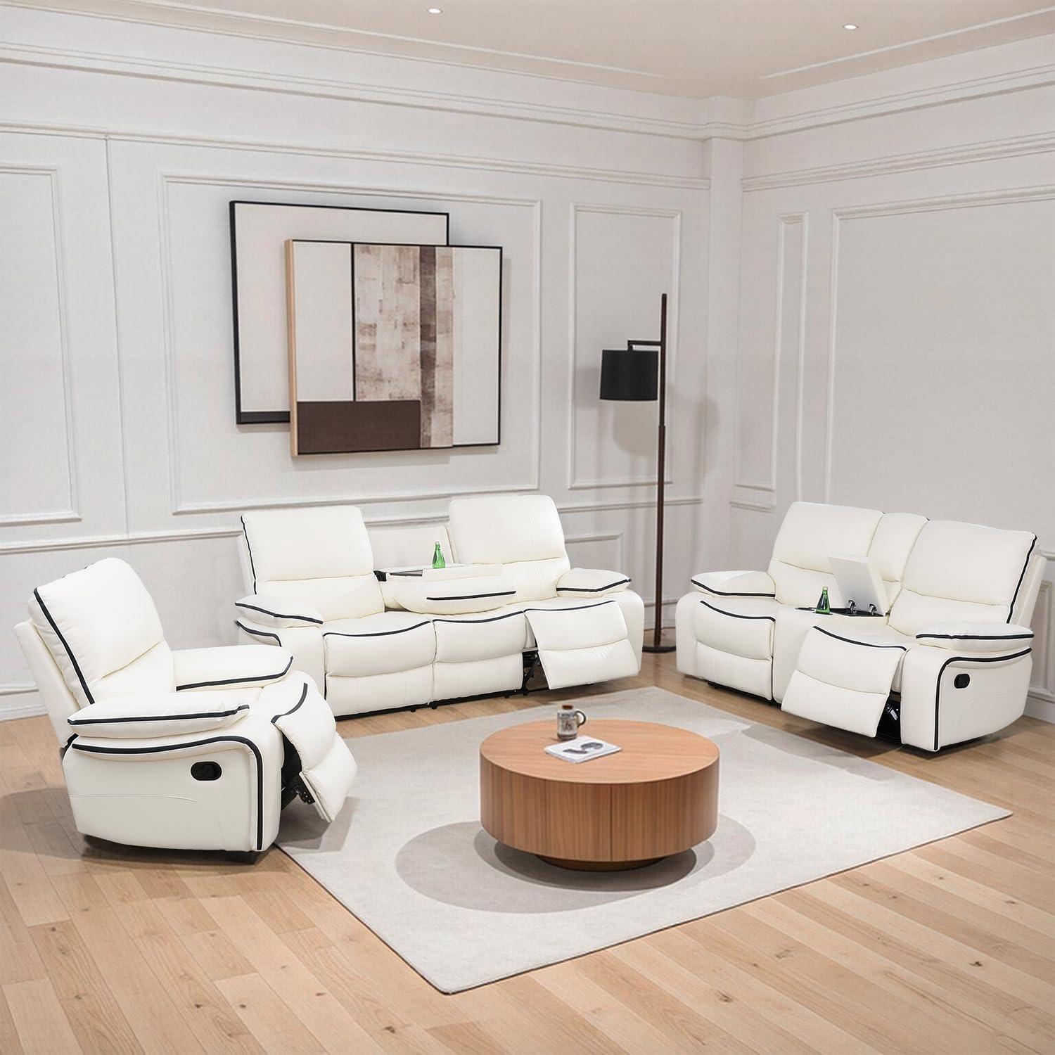 Our Honest Take on the Leather Recliner Sofa Set with Storage