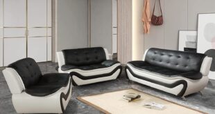 Our Take on the Elegant Vegan Leather Sofa Set: Comfort Meets Style