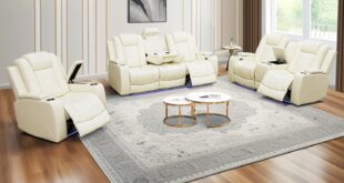 Our Honest Take: Ainehome Power Recliner Sofa Set with LED & USB