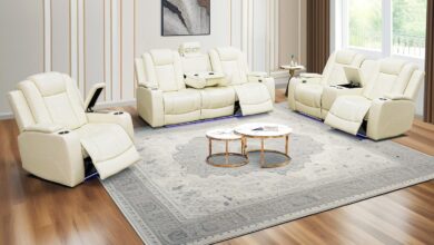 Our Honest Take: Ainehome Power Recliner Sofa Set with LED & USB