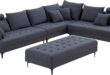 Our Take on the Generic Dark Grey Sectional Sofa with Ottoman