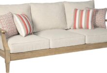 Our Take on the Ashley Clare View: Stylish, Sturdy Patio Sofa