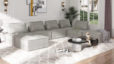 Our Honest Take on the Modular Convertible 7-Piece Sofa Set
