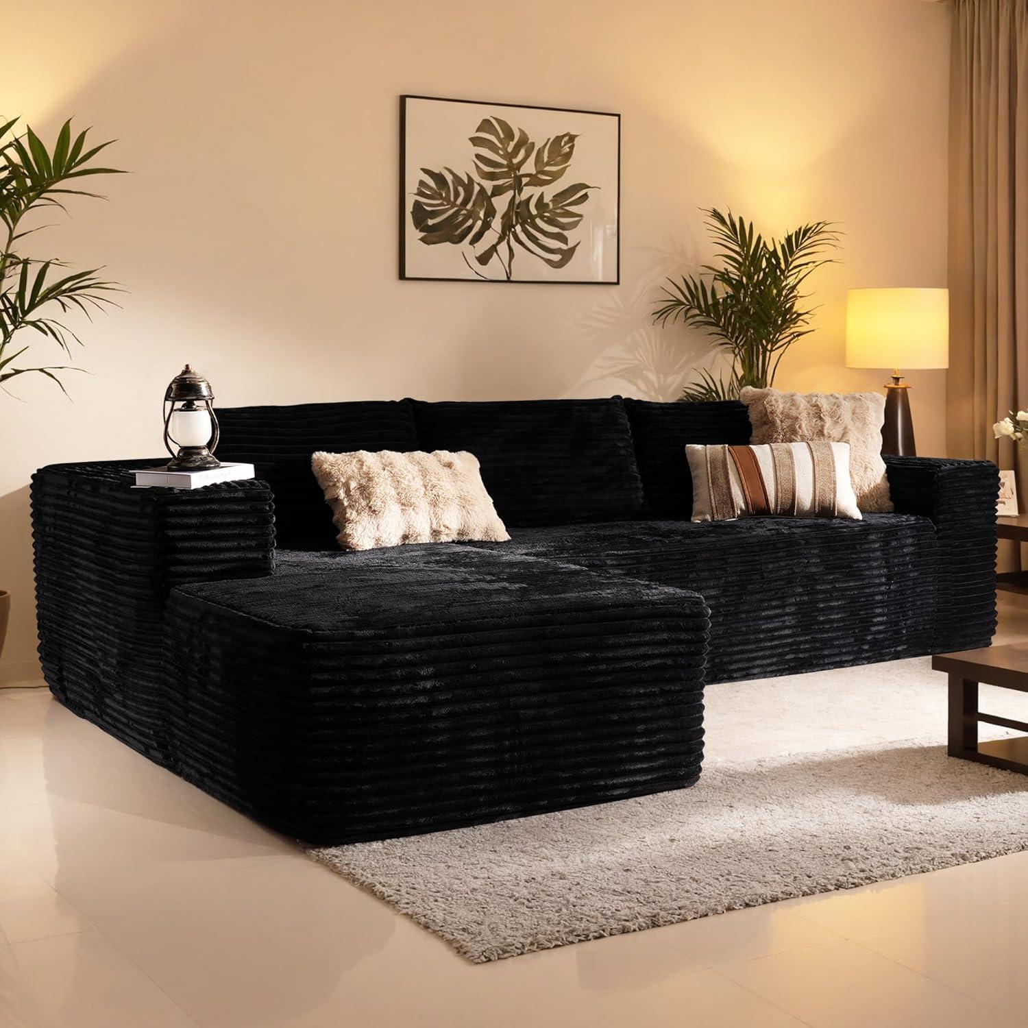 Why We Love Our Plush 106″ Cloud Sectional Couch with Chaise