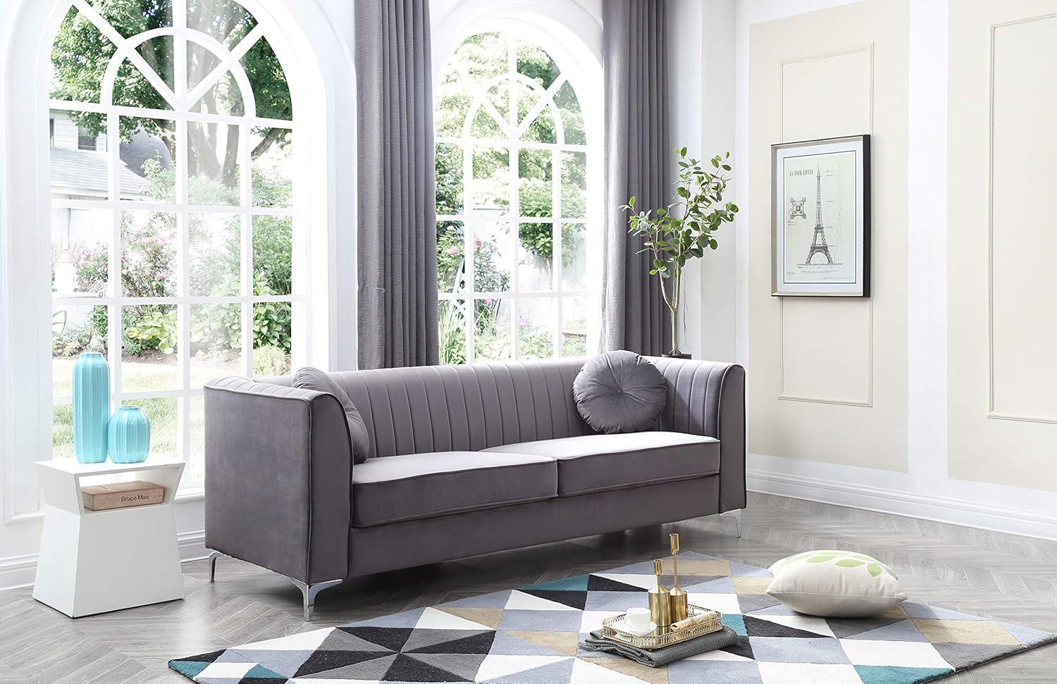 How We Upgraded Our Small Living Room with This Stylish Gray Sofa Set