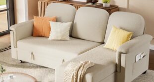 How We Made Space Work: YESHOMY L-Shaped Sofa Bed Review