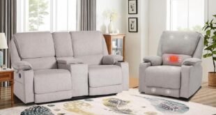 Our Take on the KIGOTY Recliner Set: Comfort Meets Convenience