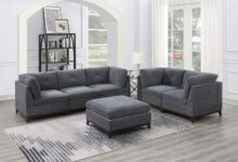 Our Review: Ash Grey Chenille 6-Pc Modular Sofa Set Experience