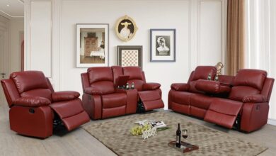 Our Honest Take on the Red Leather Recliner Sofa Set with Storage