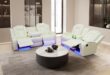 Our Honest Take: Stylish Comfort in the Vanilla White Power Recliner Set