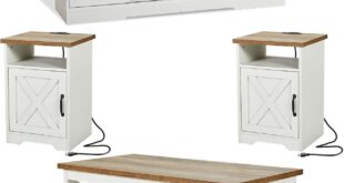 Why We Love the AMERLIFE Farmhouse Table Set for Our Living Room